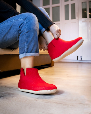 Handmade Felt Slipper